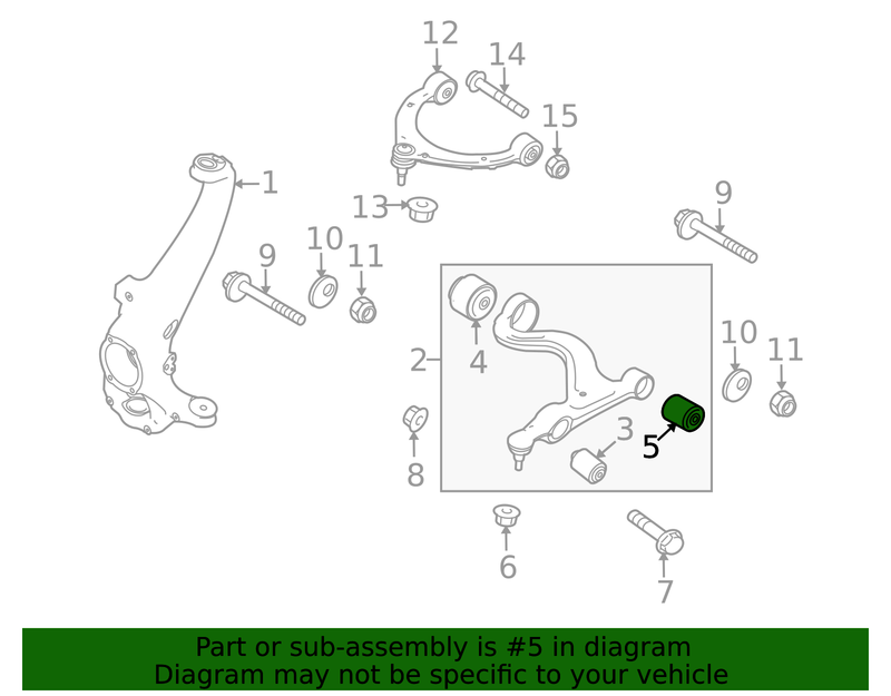 Genuine Porsche parts diagram