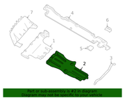 Genuine Porsche parts diagram