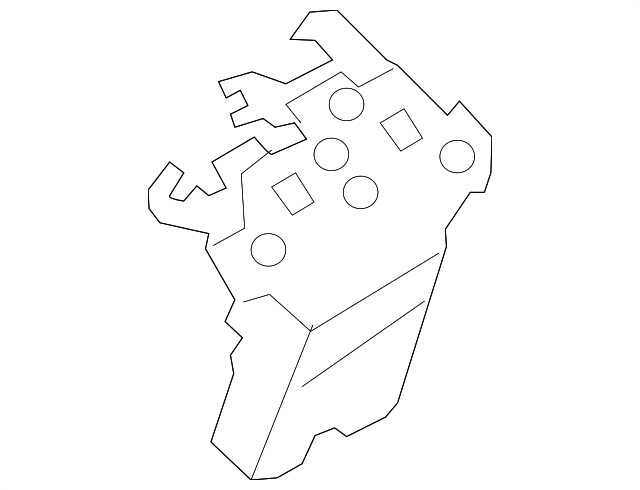Genuine Porsche parts diagram