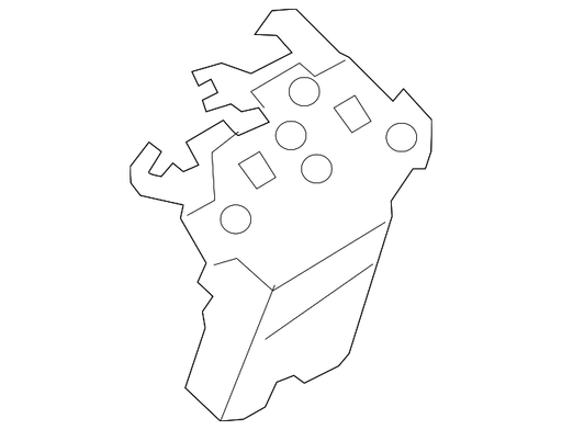 Genuine Porsche parts diagram