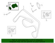 Genuine Porsche parts diagram