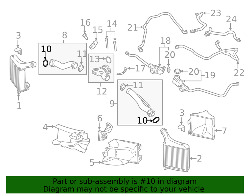 Genuine Porsche parts diagram