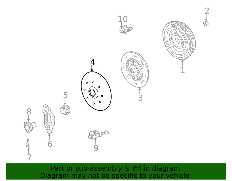 Genuine Porsche parts diagram