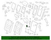 Part can be found as reference #3 in illustration