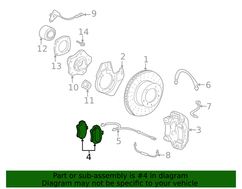 Genuine Porsche parts diagram