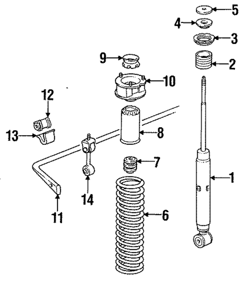 Genuine Porsche parts diagram