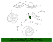 Part can be found as reference #10 in illustration