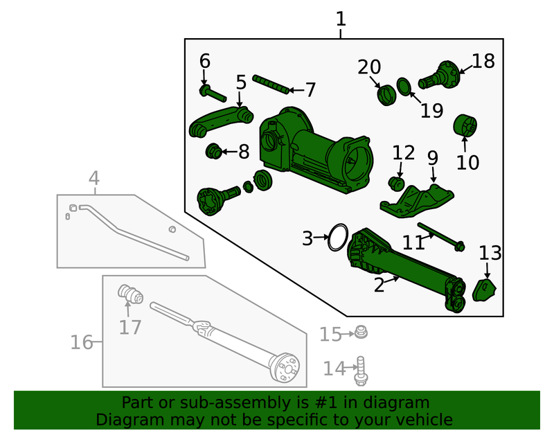 Genuine Porsche parts diagram