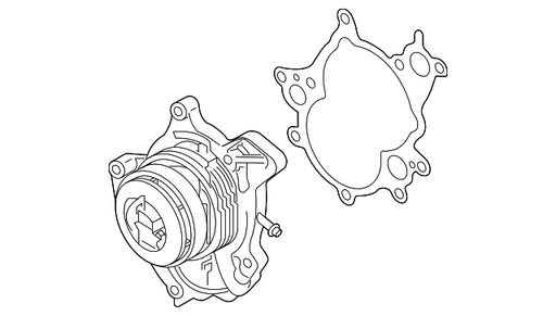 Genuine Porsche parts diagram