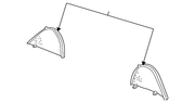 Genuine Porsche parts diagram