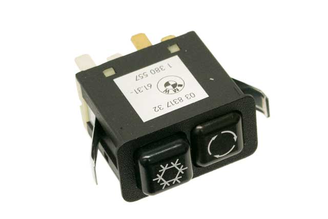GENUINE BMW A/C Switch - 61-31-1-380-557