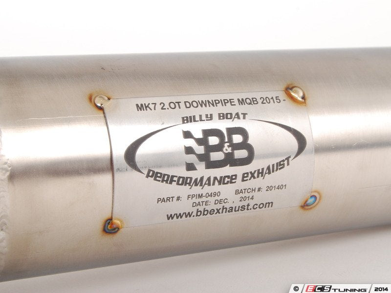 3" Downpipe - Includes High Flow Catalytic Converter