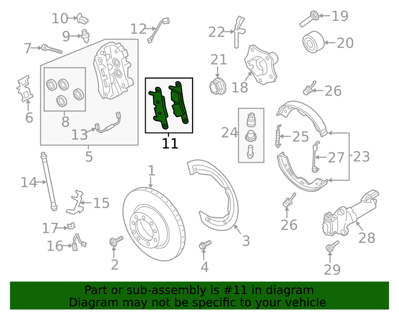 Genuine Porsche parts diagram