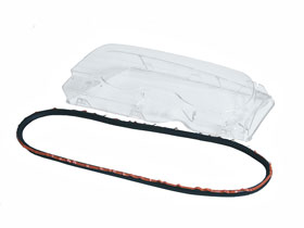 URO PARTS Headlight Lens - 63-12-8-382-191KIT