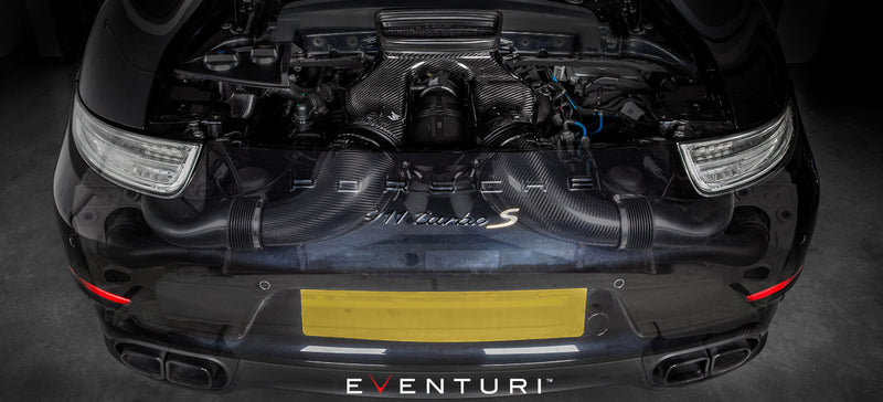 Eventuri Black Carbon Intake For Porsche 991.1 991.2 Turbo - EVE-P991T-INT