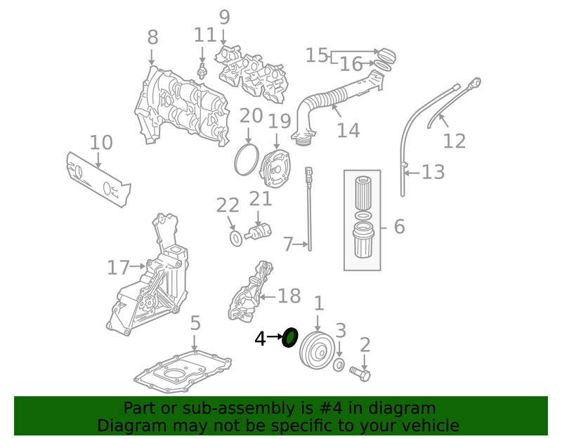 Genuine Porsche parts diagram