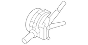 Genuine Porsche parts diagram