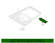 Genuine Porsche parts diagram