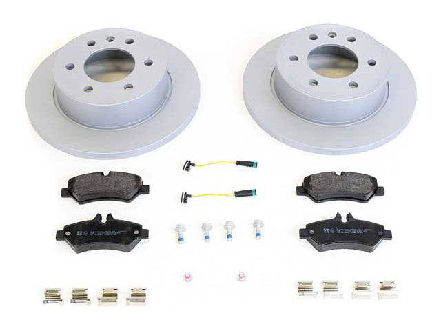 ZIMMERMANN COAT Z Brake Pad and Disc Kit - 640.4312.00