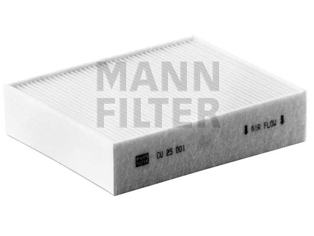 MANN FILTER Cabin Air Filter - CU 25 001