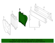 Genuine Porsche parts diagram