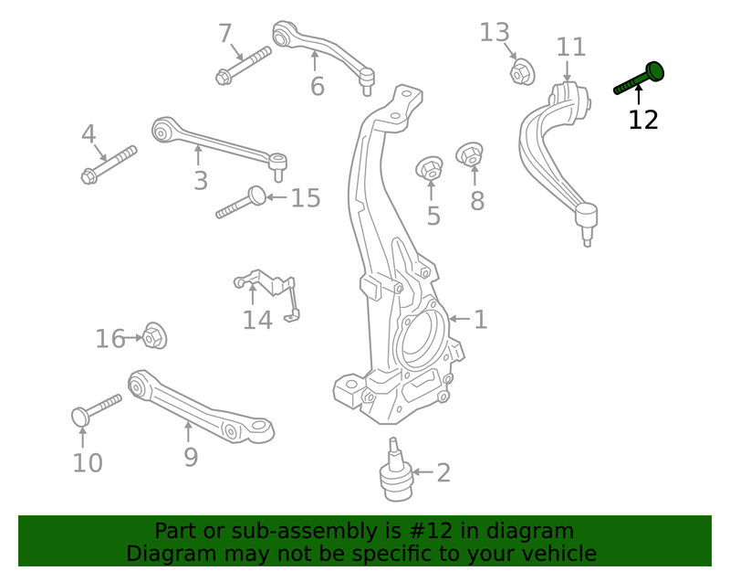 Genuine Porsche parts diagram