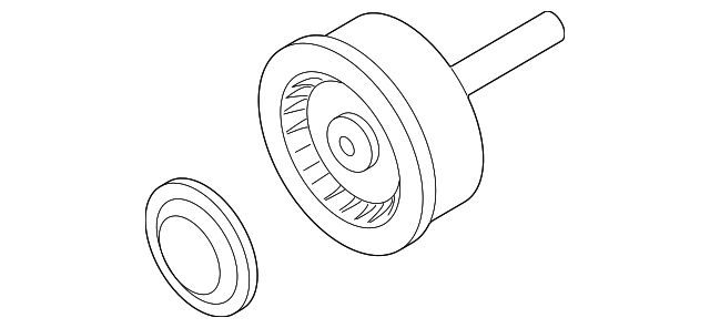 Genuine Porsche parts diagram