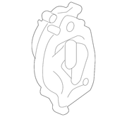 Genuine Porsche parts diagram