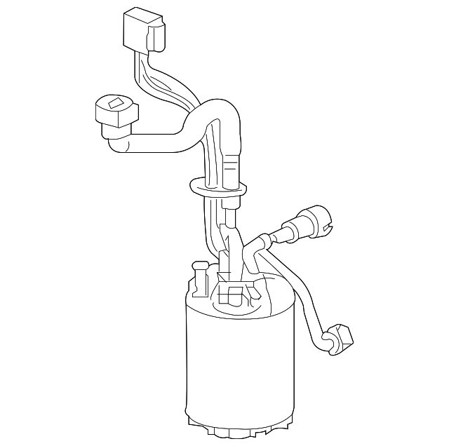 Genuine Porsche parts diagram
