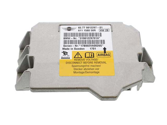 GENUINE MINI Air Bag Control Unit - 65-77-9-812-297