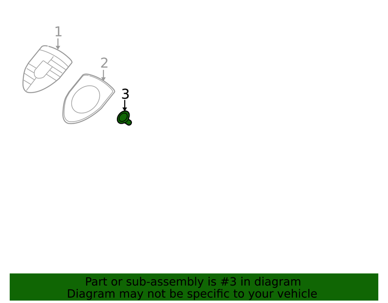 Genuine Porsche parts diagram