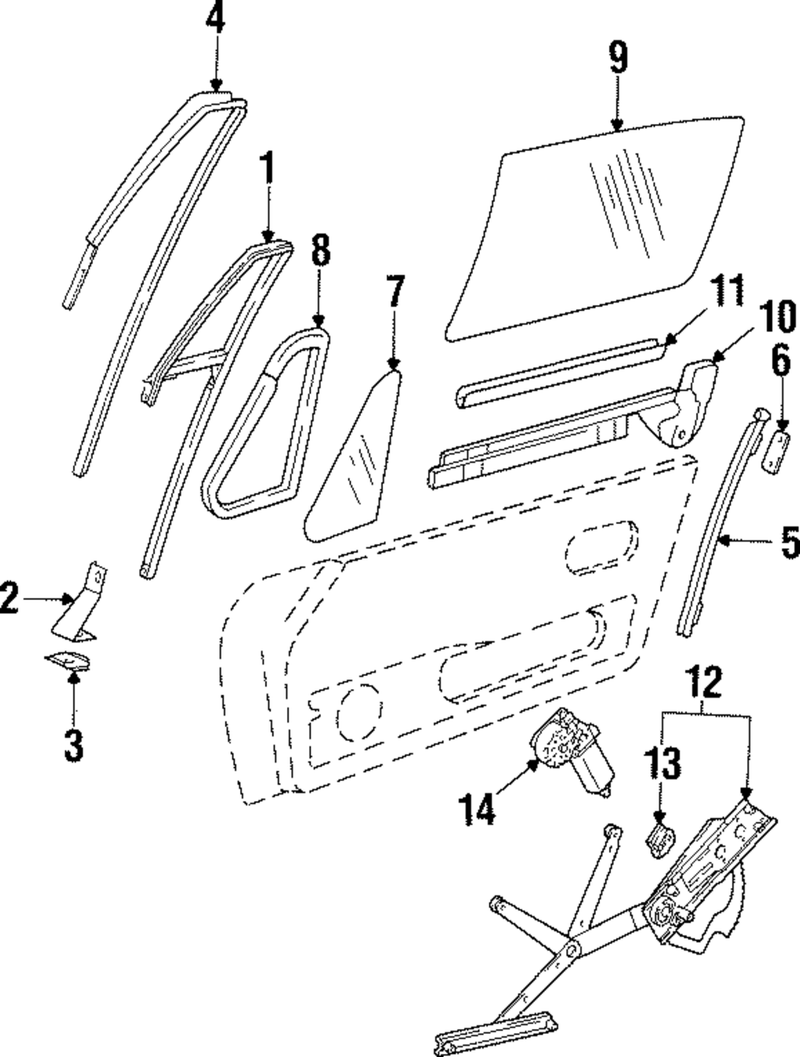 Genuine Porsche parts diagram