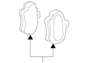 Genuine Porsche parts diagram