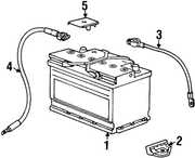 Genuine Porsche parts diagram