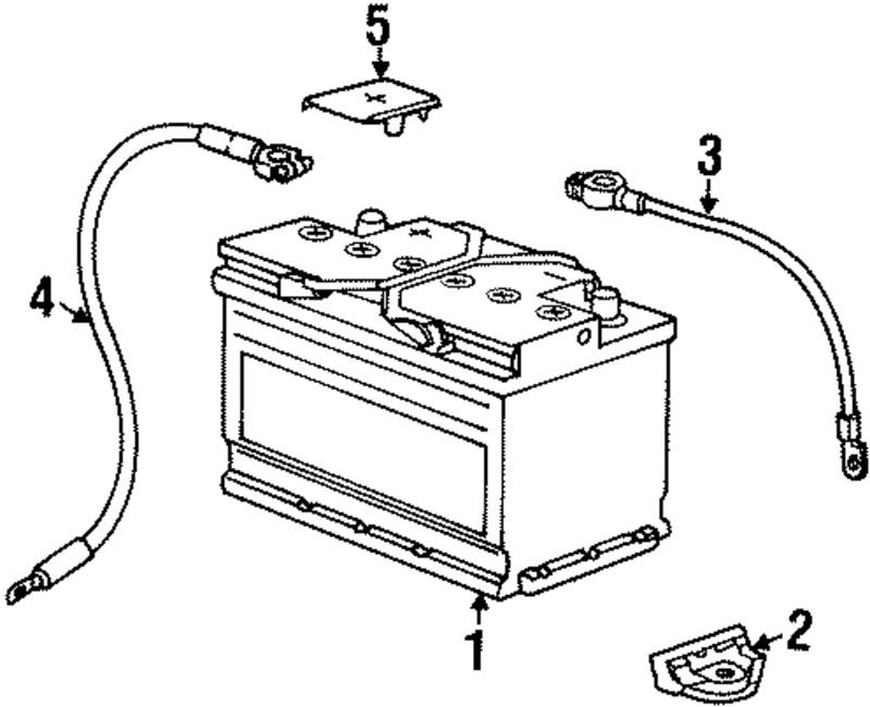 Genuine Porsche parts diagram