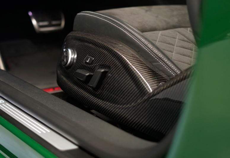 ABT OEM Carbon Fiber 2pc Front Seat Frame Covers | Audi RS5 2018-2019