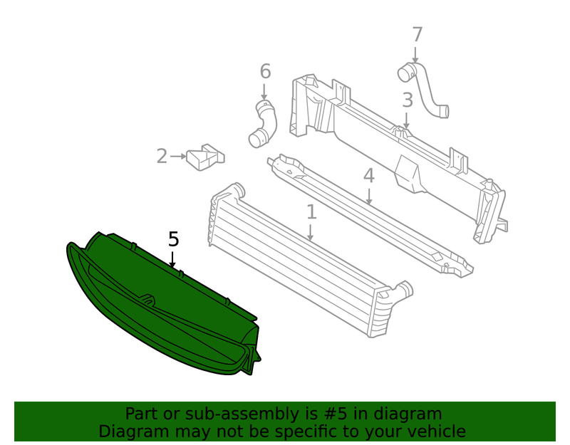 Genuine Porsche parts diagram