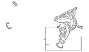 Genuine Porsche parts diagram