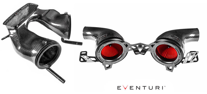 Eventuri Black Carbon Intake For Porsche 991.1 991.2 Turbo - EVE-P991T-INT