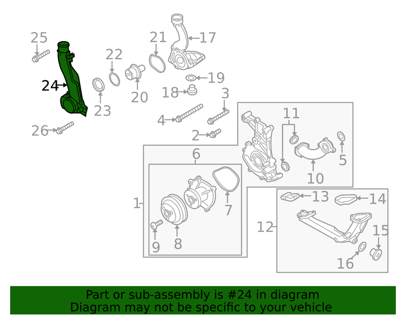 Genuine Porsche parts diagram