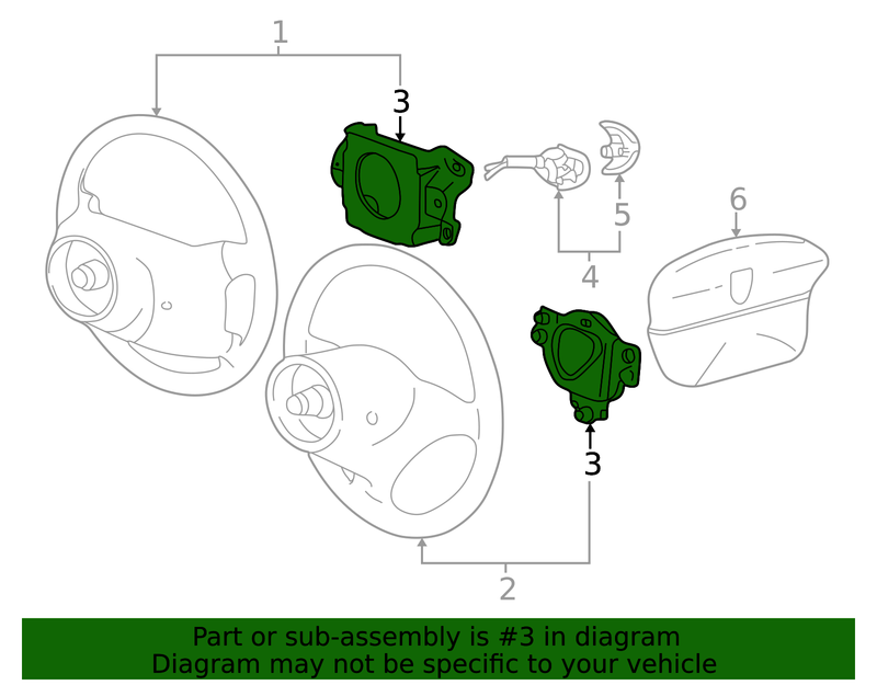 Genuine Porsche parts diagram