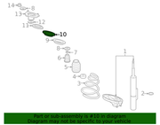 Genuine Porsche parts diagram