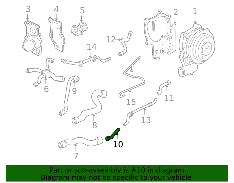 Genuine Porsche parts diagram