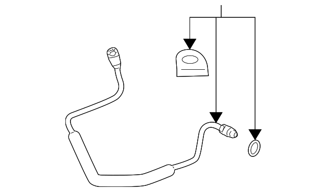 Genuine Porsche parts diagram