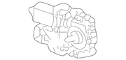 Genuine Porsche parts diagram
