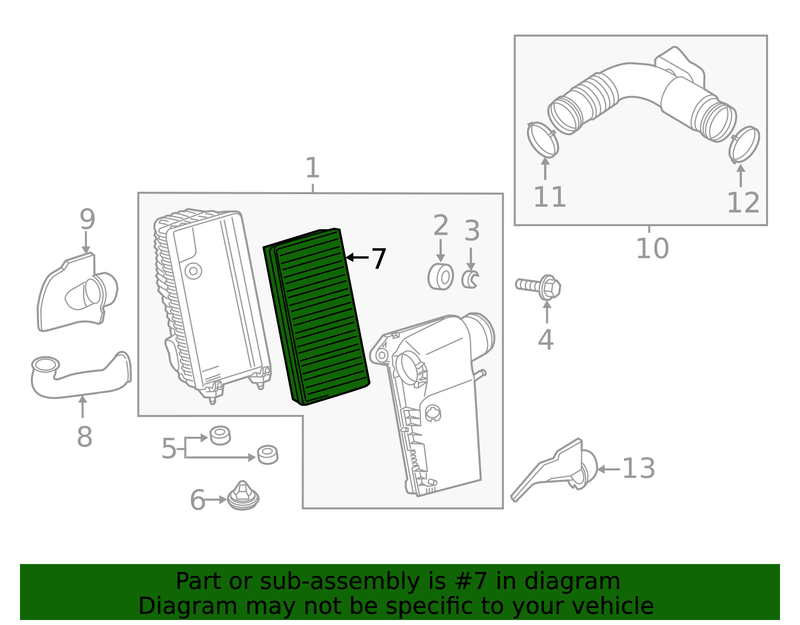 Genuine Porsche parts diagram