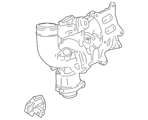 Genuine Porsche parts diagram