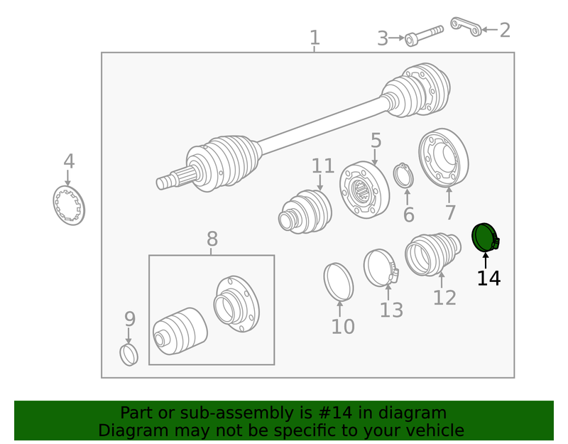 Genuine Porsche parts diagram