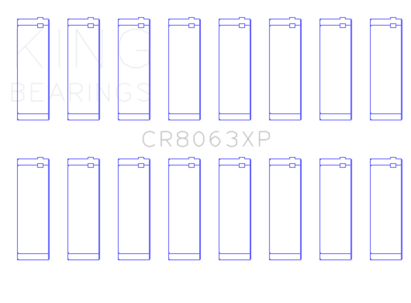 KING ENGINE BEARINGS CR8063XP