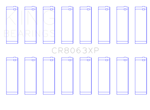 KING ENGINE BEARINGS CR8063XP